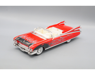 CADILLAC Eldorado 59 красный, пламя, 24 см.