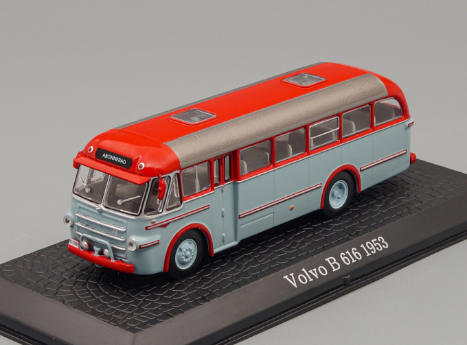 VOLVO B 616 (1953), red / silver