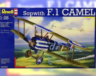 Сборная модель Британский истребитель Sopwith F.1 CAMEL