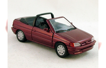 FORD Escort Cabriolet, dark red