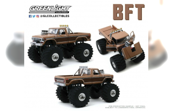 FORD F-350 Monster Truck "BFT" Bigfoot 1978 Brown Metallic (колеса 66 дюймов)