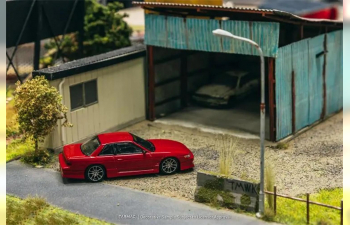 NISSAN Silvia (s13) Vertex (1989), Red