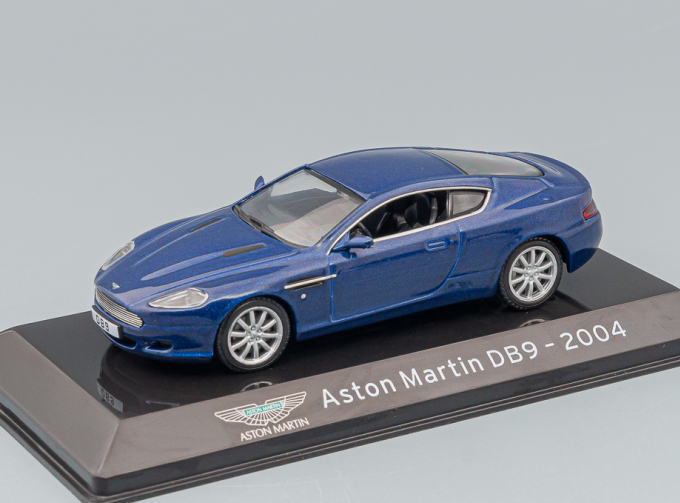 ASTON MARTIN Db9 (2004) - Con Vetrina - With Showcase, Blue