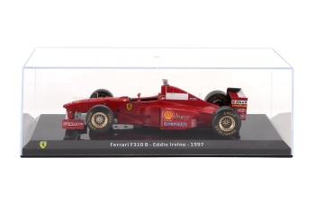 FERRARI F1 F310b №6 Season (1997) Eddie Irvine - Con Vetrina - With Showcase, Red