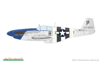 Сборная модель P-51B Mustang Malcolm Hood Canopy ProfiPACK Edition