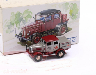 HANOMAG Truck (2009), silver/red