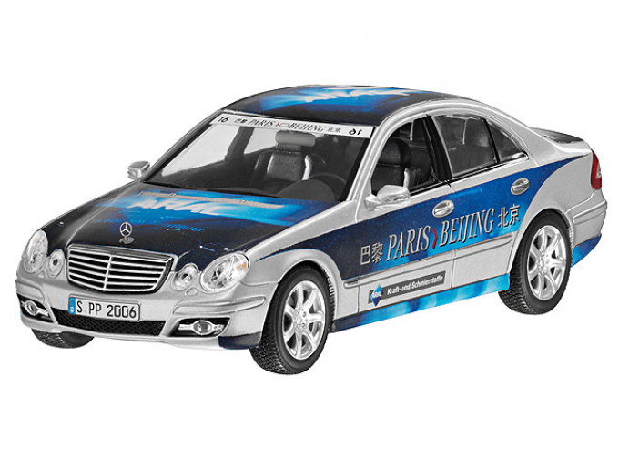 MERCEDES-BENZ E klasse W211 Rally Paris-Beijing #16 Team Aral, silver