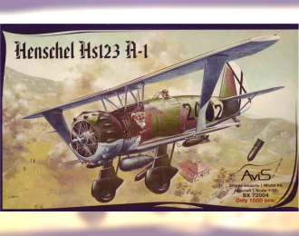 Сборная модель Henschel Hs 123 A-1