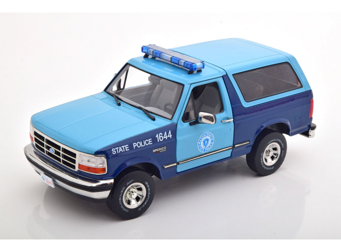 FORD Bronco Massachusetts State Police (1996), dark blue light blue