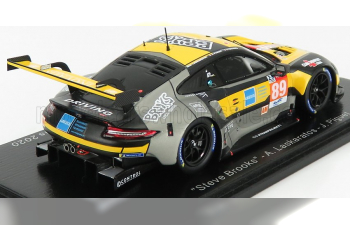 PORSCHE 911 991-2 Rsr Team Project 1 N89 24h Le Mans (2020) Steve Brooks - A.Laskaratos - J.Piguet, yellow black