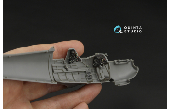 3D Декаль интерьера кабины Supermarine Spitfire Tr.9 (Airfix)