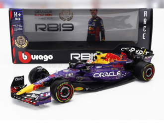 RED BULL F1 Rb19 Team Oracle Red Bull Racing №11 3rd Las Vegas Usa Gp (2023) Sergio Perez, Purple Yellow Red