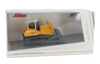 LIEBHERR Bulldozer PR 744, yellow/white