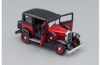 FIAT 508 Balilla (1932), red / black