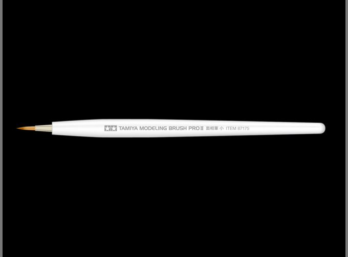 Кисточка точная Tamiya PRO II Pointed Brush Small