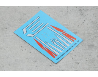 Декаль Декоративные полосы на кабину MERCEDES-BENZ 2232-2236