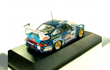 PORSCHE 911GT2 "Montoit" #66 (Le Mans 1999), синий с голубым