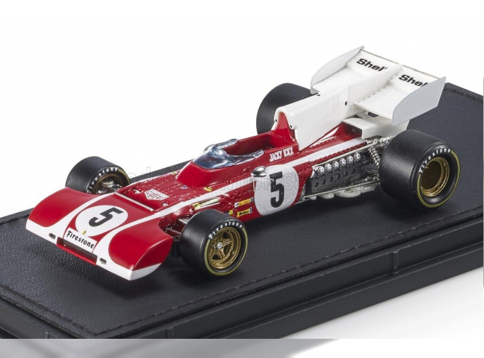 FERRARI F1 312b2 Scuderia Ferrari №5 8th South Africa Gp (1972) Jacky Ickx, Red White