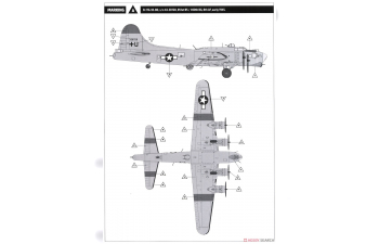 Сборная модель B-17G Flying Fortress Late Version