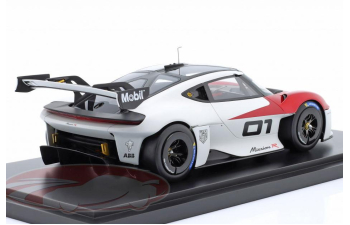 PORSCHE Mission R #01, red / white