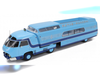 PANHARD 45 Titan Truck Pathe-marconi Tour De France (1952), 2 Tone Blue