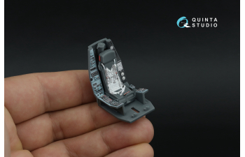 3D Декаль интерьера кабины Ка-50 (серо-голубые панели) (arma models)