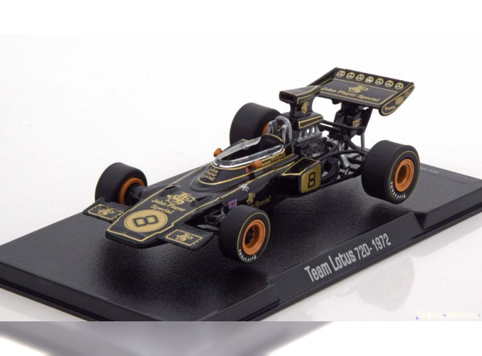 LOTUS Ford 72D World Champion Fittipaldi #8 1972 JPS, black