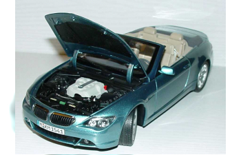 BMW 6er Cabrio E64 (2004), atlantik blau met.