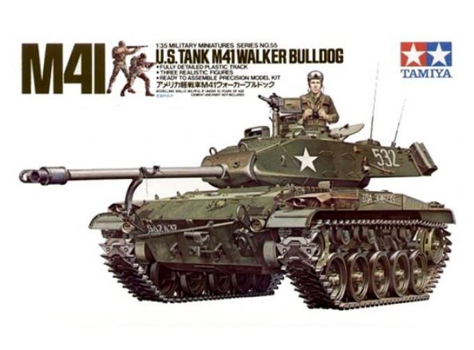 Сборная модель танк M41 Walker Bulldog