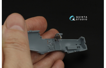 3D Декаль интерьера кабины Bf 109K-4 (Eduard)