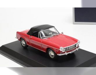 FIAT 1600 S Cabriolet, red