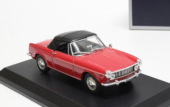 FIAT 1600 S Cabriolet, red
