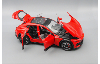 FERRARI Purosangue, красный, 20 см