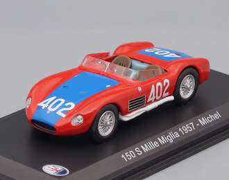 MASERATI 150 S #402 Michel Mille Miglia (1957), red