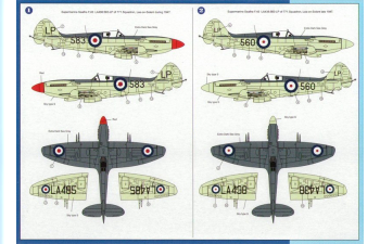 Сборная модель Supermarine Seafire F.45