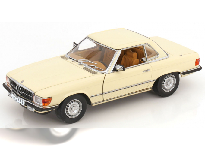 MERCEDES-BENZ 350 SL R107 Hardtop (1977), creme