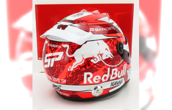 SCHUBERTH HELMET F1 Casco Helmet Rb18 Team Oracle Red Bull Racing N11 Austrian Gp (2022) Sergio Perez, White Red