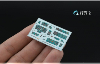 3D Декаль интерьера кабины МиГ-25РБФ (ICM) (с 3D-печатными деталями)