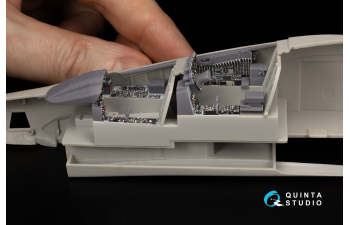 3D Декаль интерьера кабины RF-4C Phantom II (late без DMAS) (Hasegawa) (малая версия) (с 3D-печатными деталями)