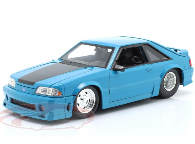 FORD Mustang GT (1989), light blue/black