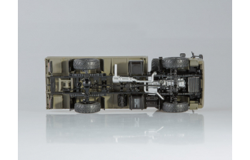 Камский грузовик 43502 Мустанг бортовой, хаки