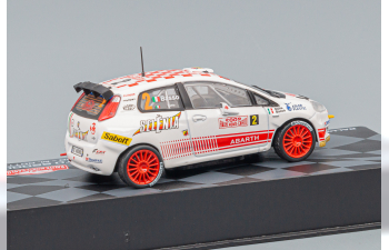 FIAT Grande Punto S2000 N2 Rally Montecarlo (2009) G.Basso - M.Dotta, White Red