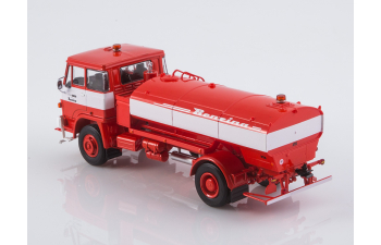 SKODA 100.850 SA8, red / white