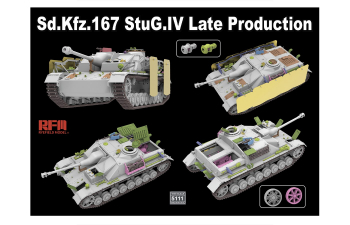 Сборная модель Sd.Kfz.167 StuG.IV Late Production with Engine & workable tracks