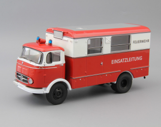 MERCEDES-BENZ LP911 Feuerwehr, red / grey