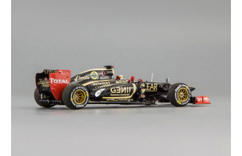 Lotus F1 Team Lotus Renault E20 Kimi Raikkonen Winner Abu Dhabi GP (2012), black / gold 