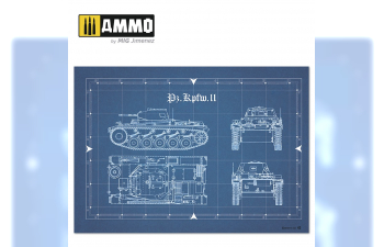 Книга PANZER I & II (Английский, французский и испанский)