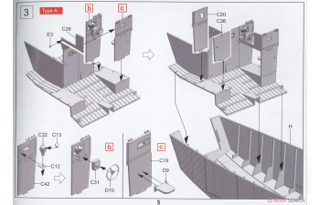 Сборная модель US Rangers Landing Craft Assault (LCA)