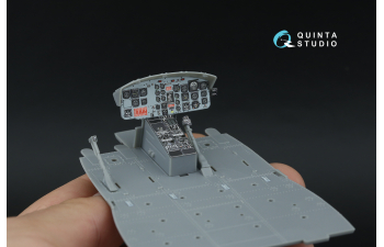 Декаль интерьера кабины UH-1B (Trumpeter) (Малая версия)