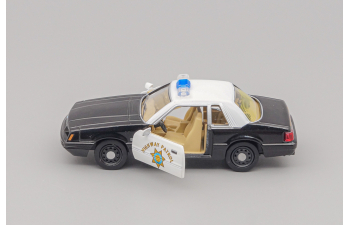 FORD Mustang Highway Patrol, black / white
